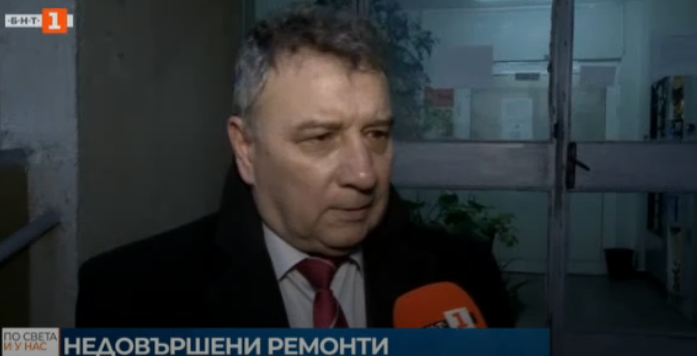 Ректорът на УНСС проф. д-р Димитър Димитров за недовършените ремонти на студентските общежития